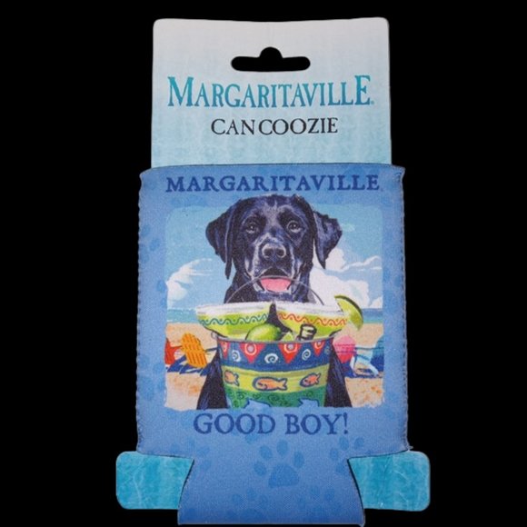 Other - Margaritaville Cancoozie “Good Boy!” Black Lab Labrador NEW